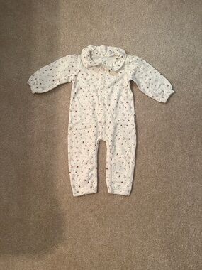 Jamie Kay Floral Baby One-Piece Romper with Peter Pan Collar 24M 2y